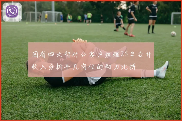 国有四大行对公客户经理25年合计收入分析平凡岗位的耐力比拼
